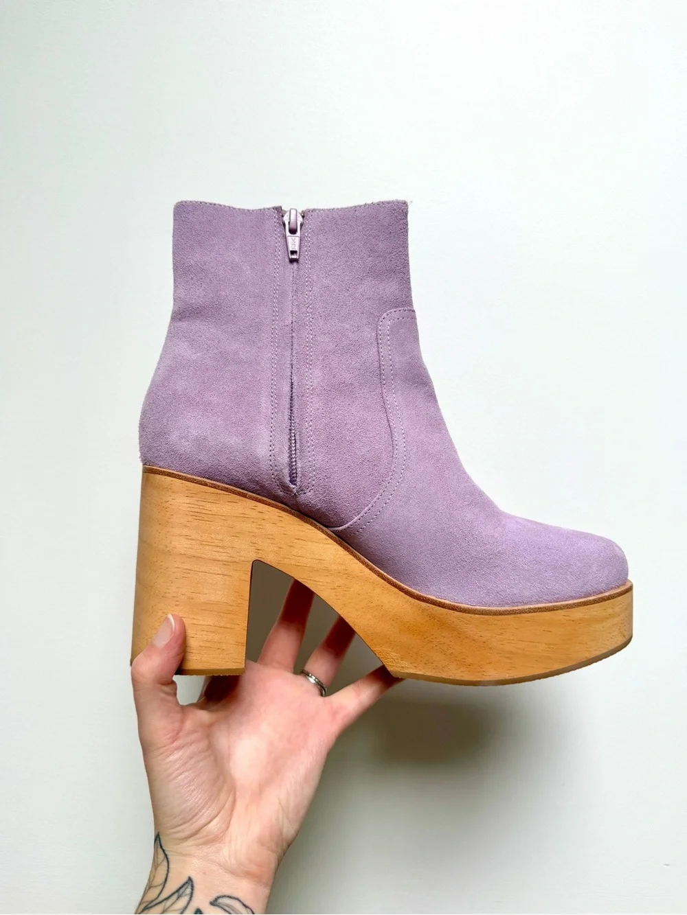 Charlotte Stone Paz Boot Lilac